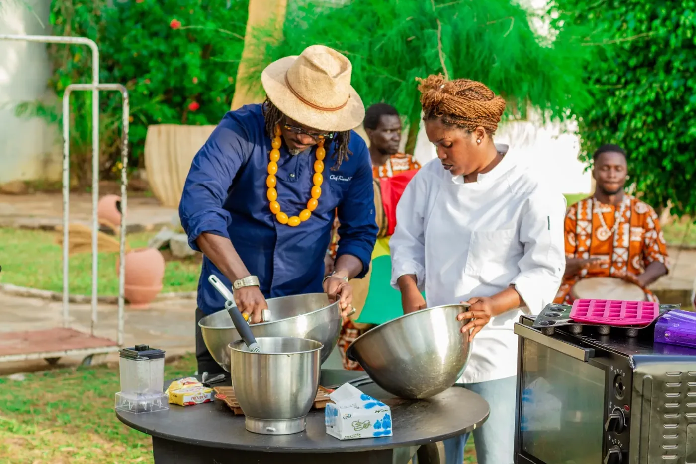 TRADI BRUNCH_ 2è édition. Le chef Raoul Coly à Conakry