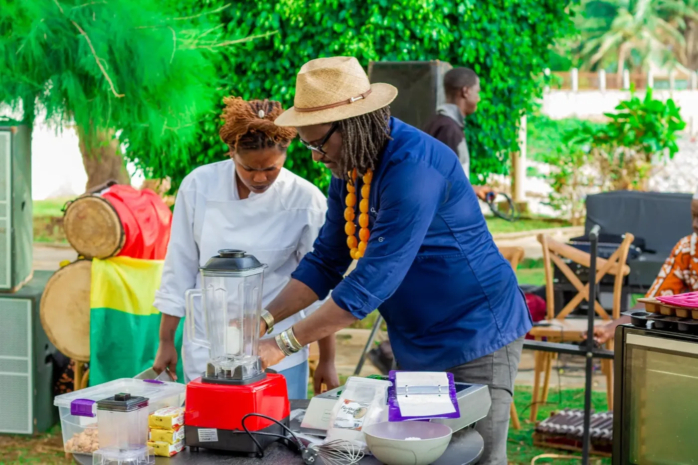 TRADI BRUNCH_ 2è édition. Le chef Raoul Coly à Conakry