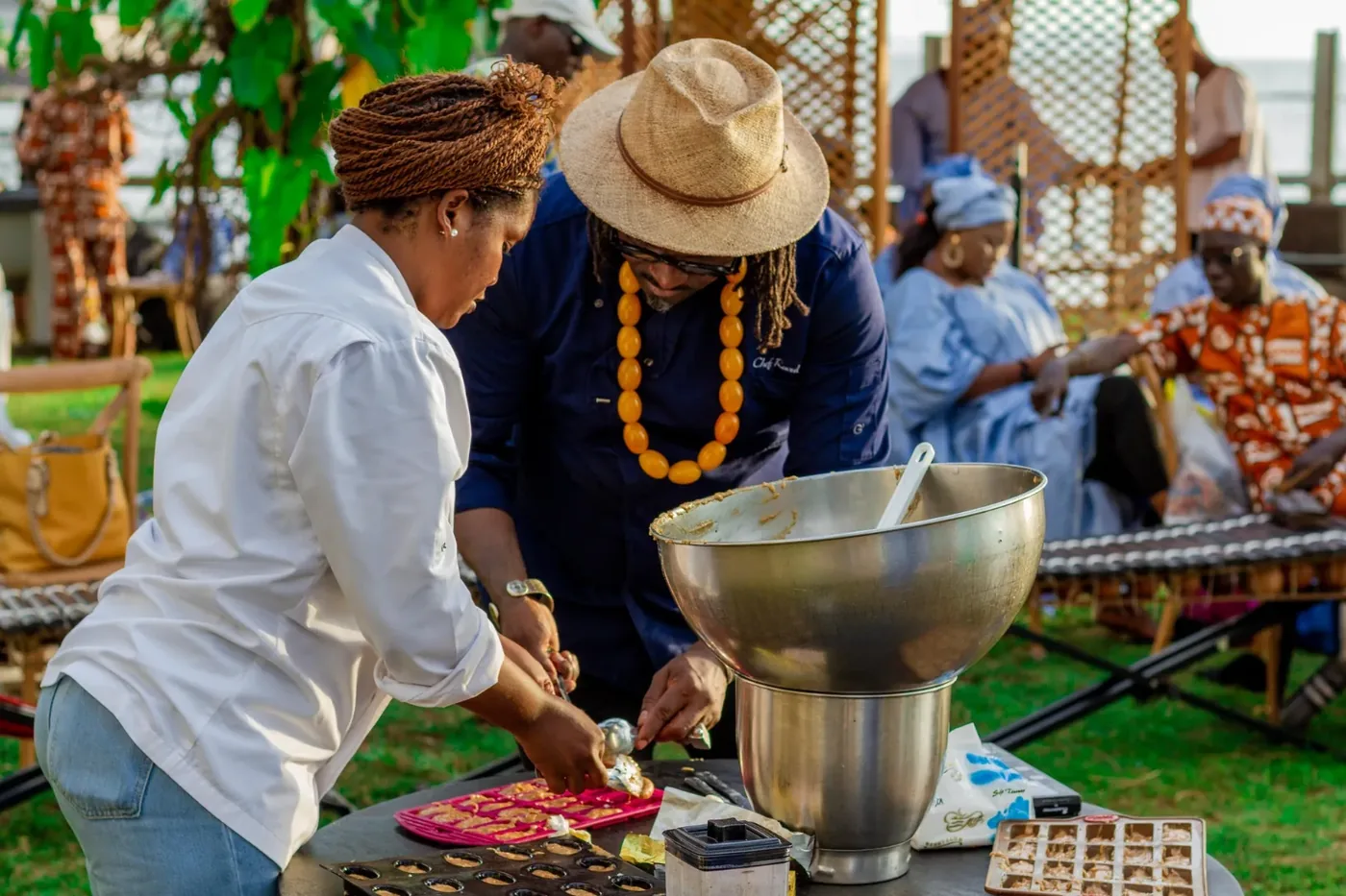 TRADI BRUNCH_ 2è édition. Le chef Raoul Coly à Conakry