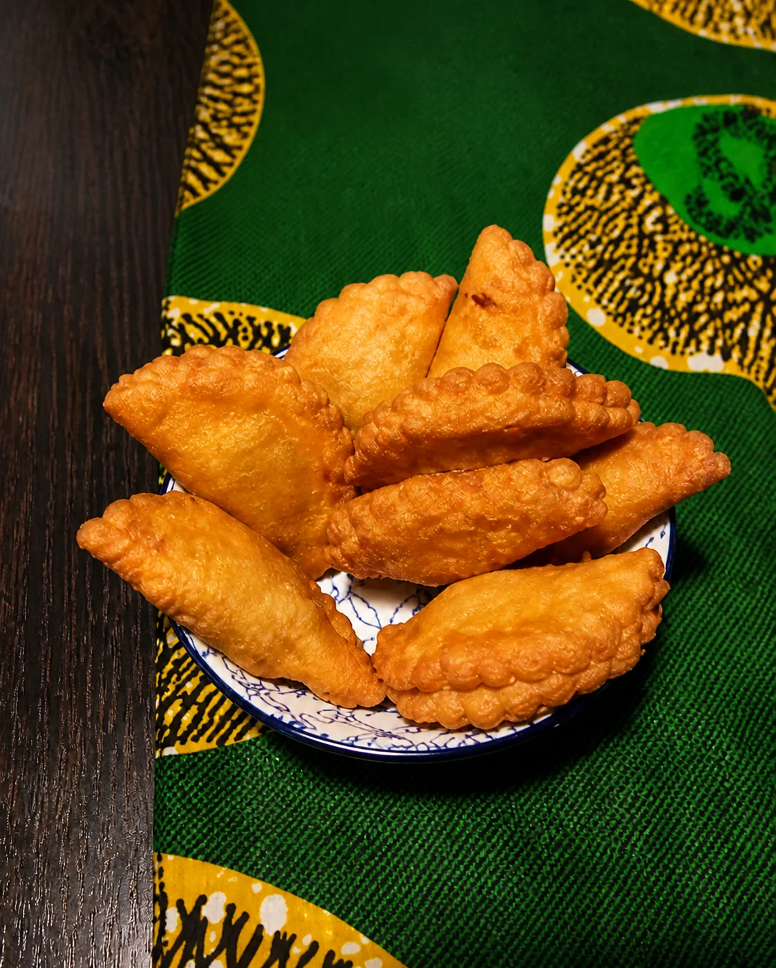 Beignets dressés en entrée